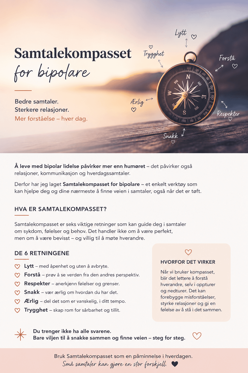Samtalekompasset for bipolare